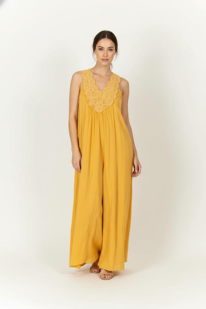 Robe Longue Jaune - Taille M/38 de la marque Des petits hauts | PARAD98159 - Vendu par Paradigme - Image 1