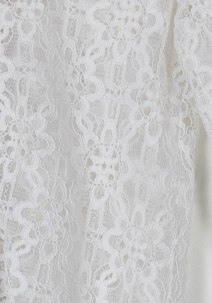 Veste Dentelle Blanche - Taille S/36 de la marque Claudie Pierlot | PARAD98161 - Vendu par Paradigme - Image 3