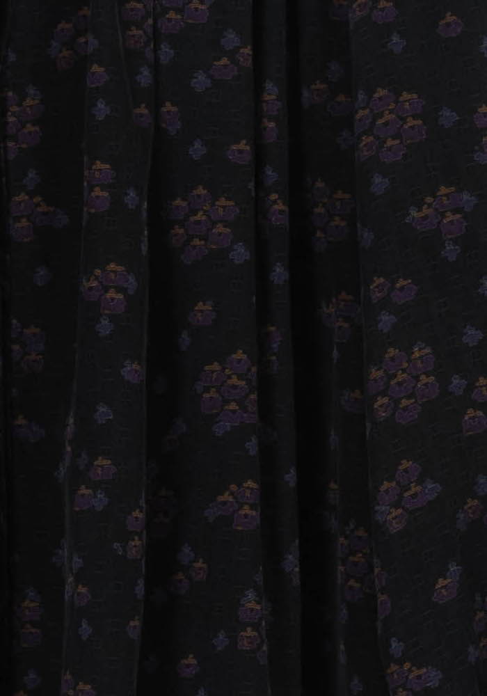 Blouse Noire et Violette - Taille M/38 de la marque Sessùn | PARAD98173 - Vendu par Paradigme - Image 3