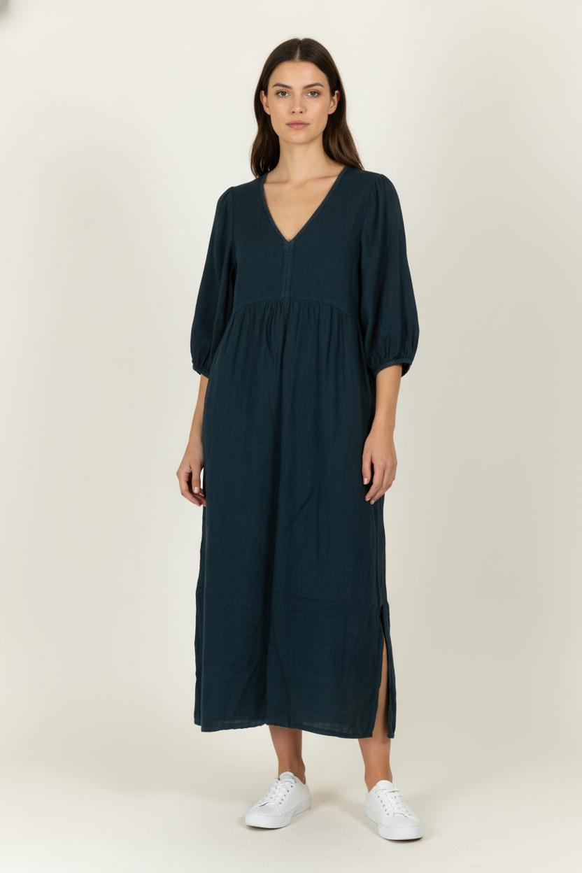 Robe Longue Verte - Taille XL/42 de la marque La Fée Maraboutée | PARAD98181 - Vendu par Paradigme - Image 1
