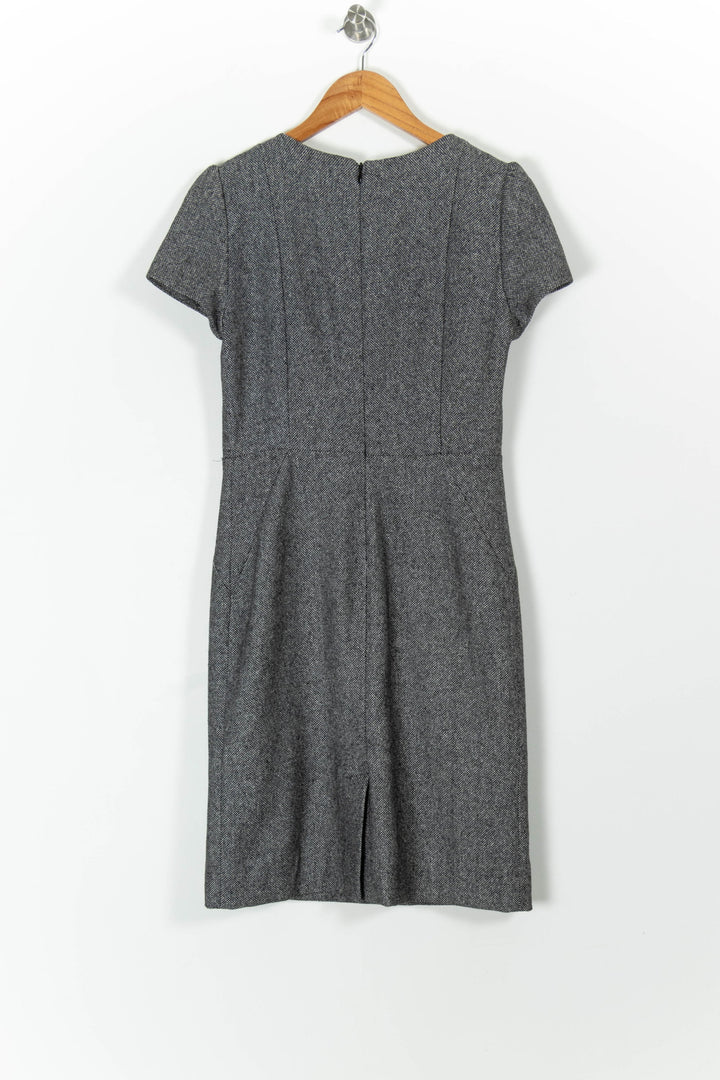 Robe Droite Grise - Taille S/36 de la marque Caroll | PARAD98182 - Vendu par Paradigme - Image 4