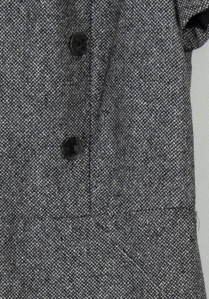 Robe Droite Grise - Taille S/36 de la marque Caroll | PARAD98182 - Vendu par Paradigme - Image 3