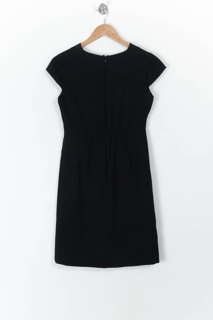 Robe Midi Noire - Taille S/36 de la marque Caroll | PARAD98183 - Vendu par Paradigme - Image 4