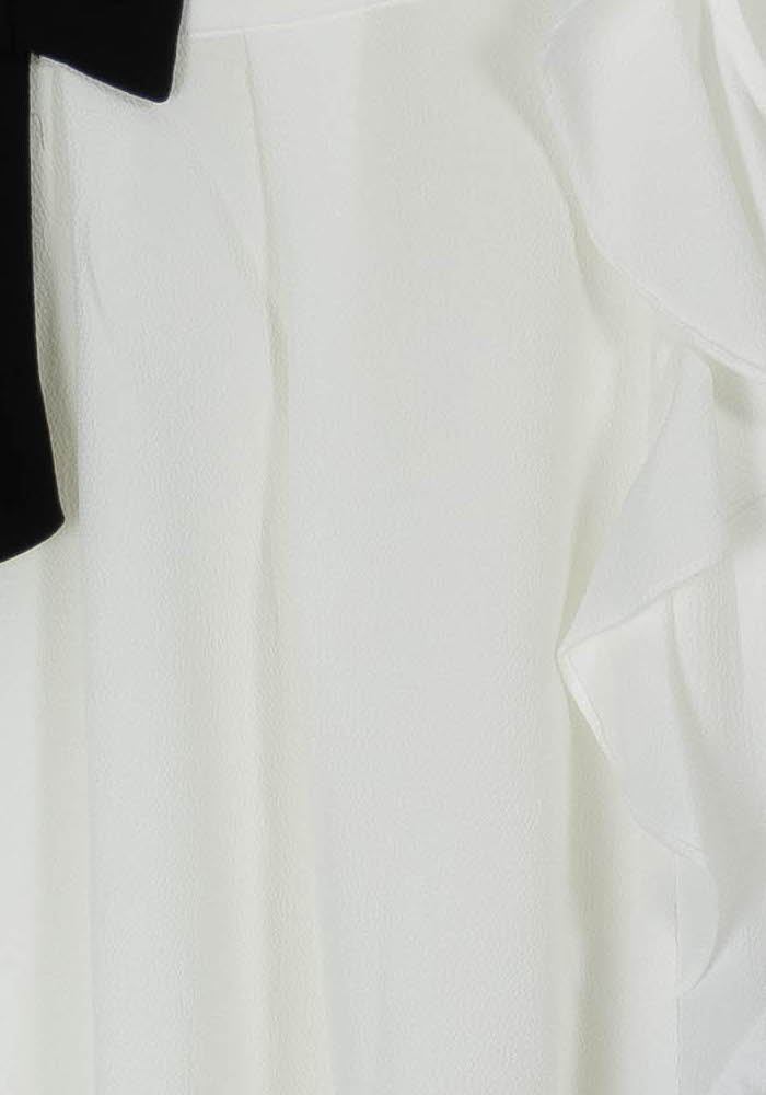 Blouse Blanche et Noire - Taille L/40 de la marque Claudie Pierlot | PARAD98188 - Vendu par Paradigme - Image 3