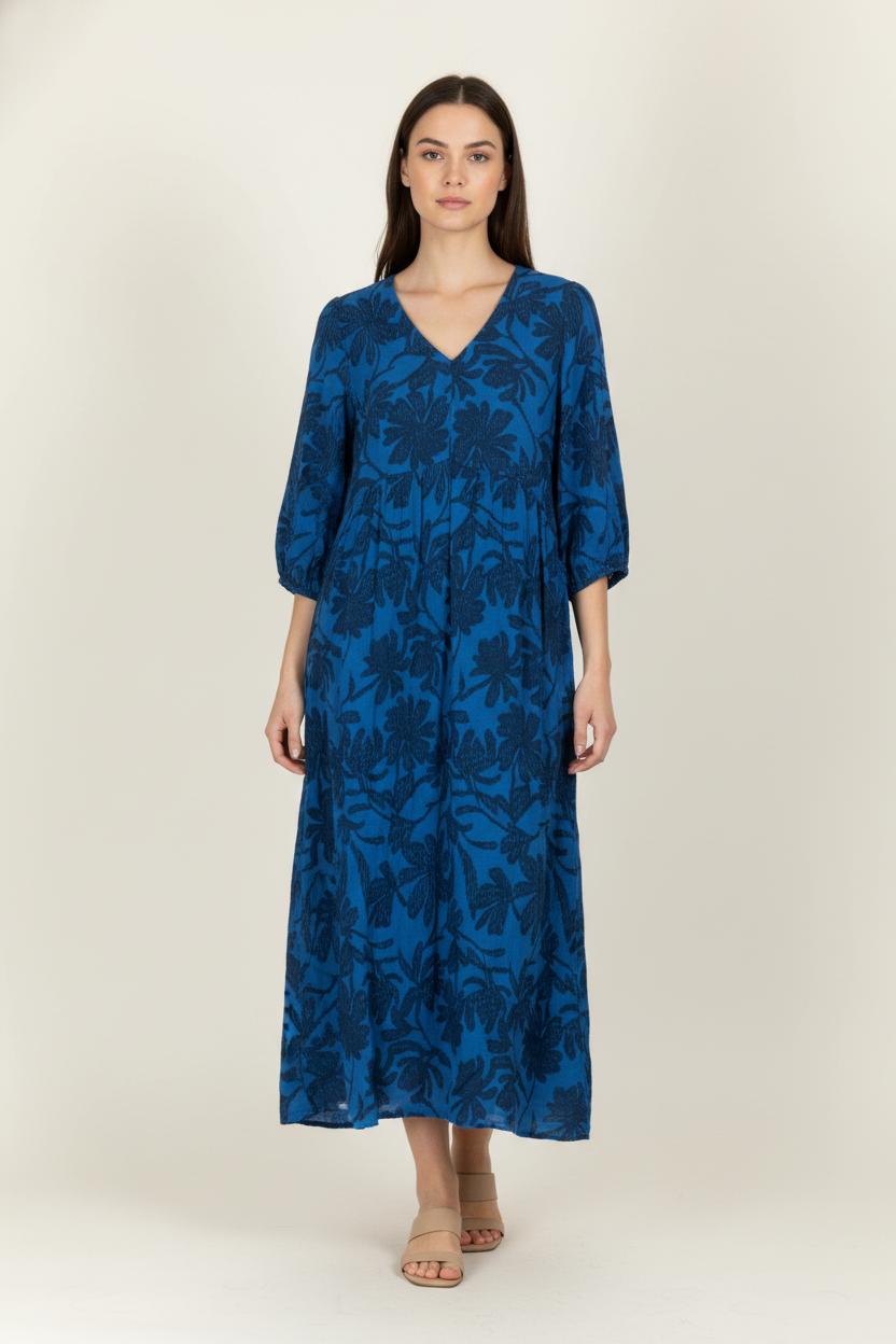 Robe Bleue - Taille XL/42 de la marque La Fée Maraboutée | PARAD98192 - Vendu par Paradigme - Image 1