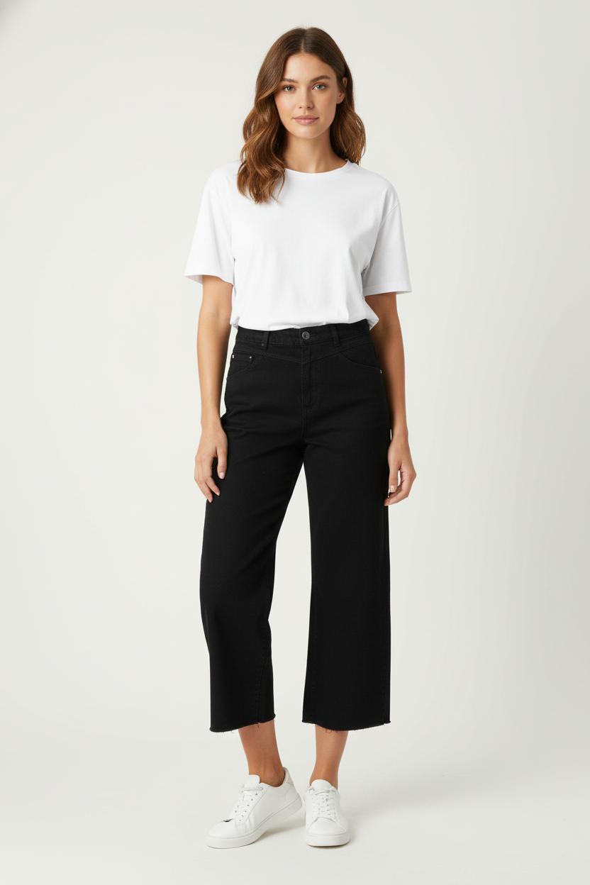 Jean Noir - Taille S/36 de la marque One Step | PARAD98198 - Vendu par Paradigme - Image 1