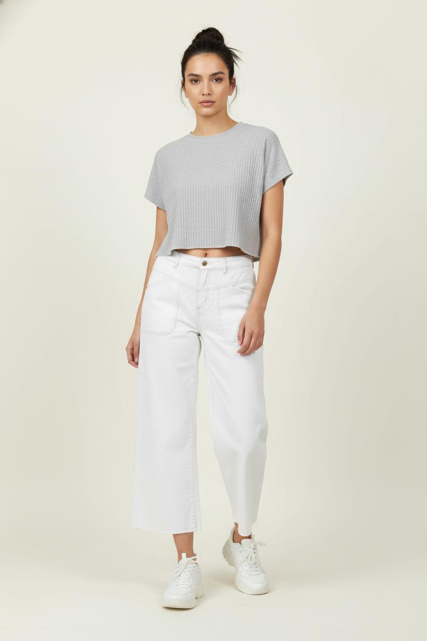 Jean Blanc - Taille S/36 de la marque One Step | PARAD98199 - Vendu par Paradigme - Image 1