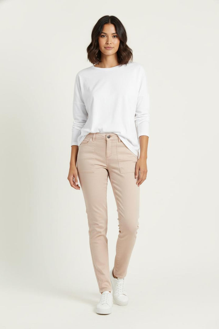 Jean Rose - Taille S/36 de la marque One Step | PARAD98200 - Vendu par Paradigme - Image 1