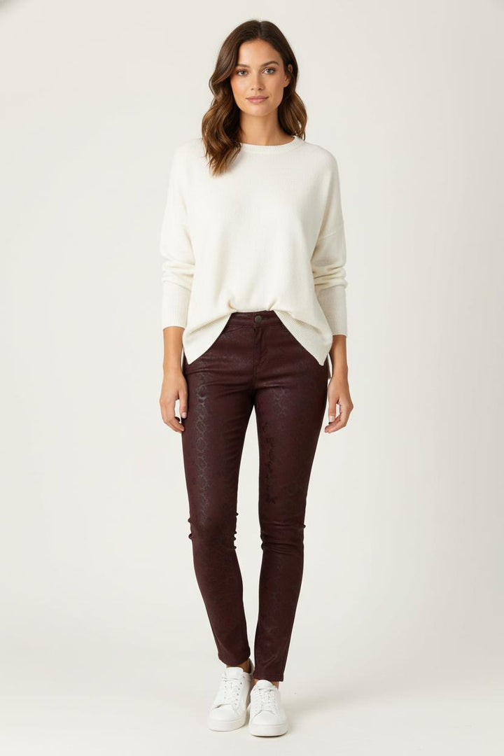 Jean Bordeaux - Taille S/36 de la marque One Step | PARAD98202 - Vendu par Paradigme - Image 1