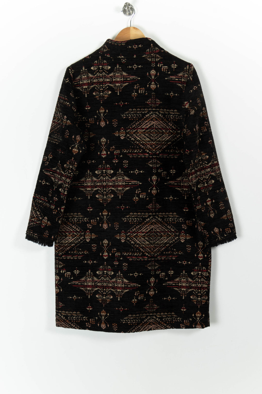 Manteau Noir et Beige - Taille XL/42 de la marque La Fée Maraboutée | PARAD98204 - Vendu par Paradigme - Image 4