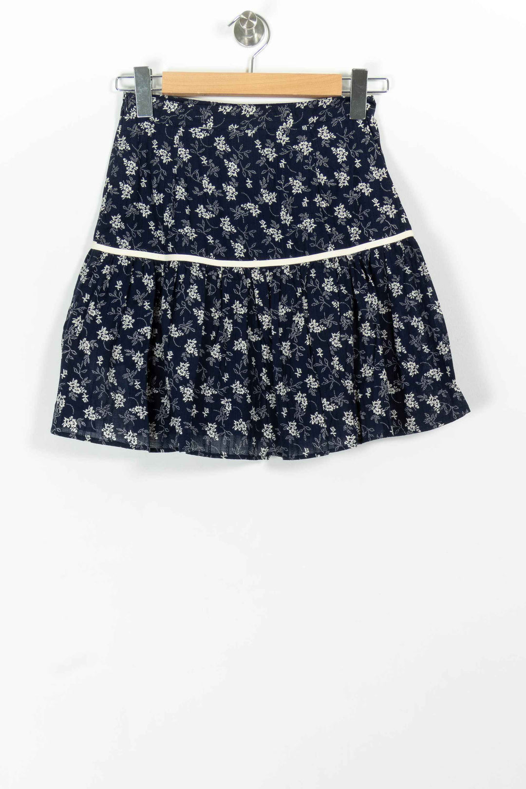 Jupe Volantée Bleu et Blanc - Taille XS/34 de la marque Karl Marc John | PARAD98211 - Vendu par Paradigme - Image 4