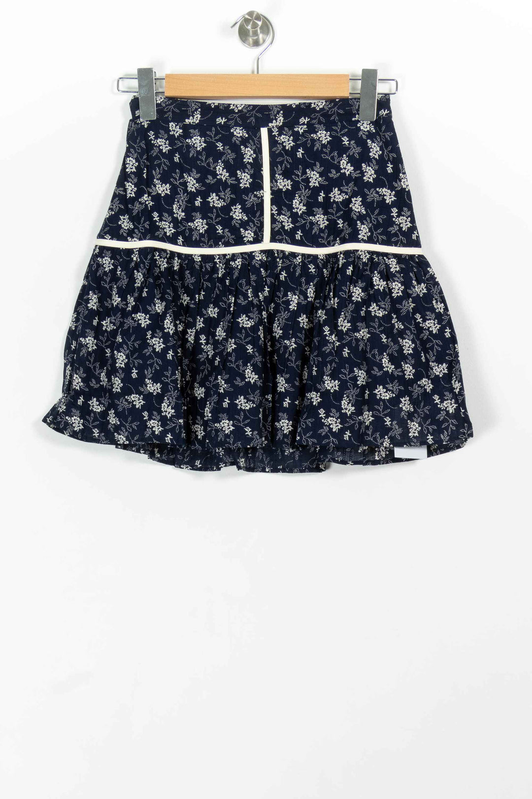 Jupe Volantée Bleu et Blanc - Taille XS/34 de la marque Karl Marc John | PARAD98211 - Vendu par Paradigme - Image 2