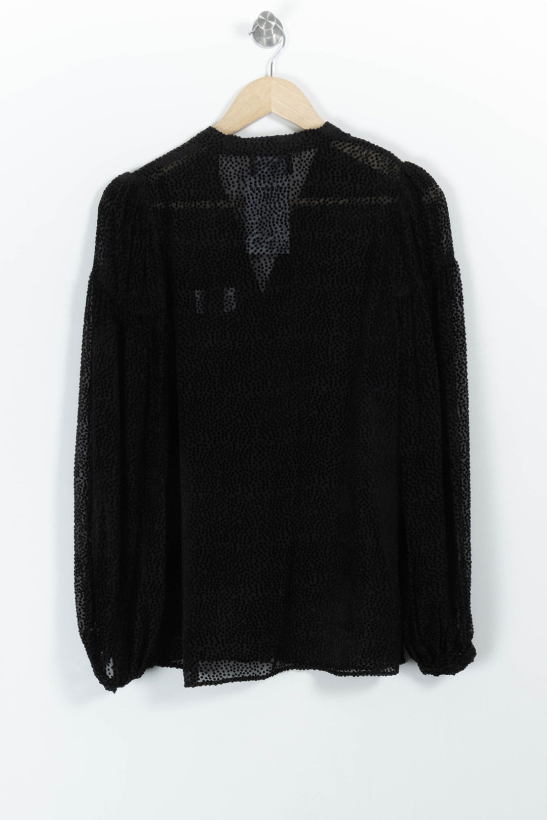 Blouse Noire - Taille XS/34 de la marque The Kooples | PARAD98214 - Vendu par Paradigme - Image 4