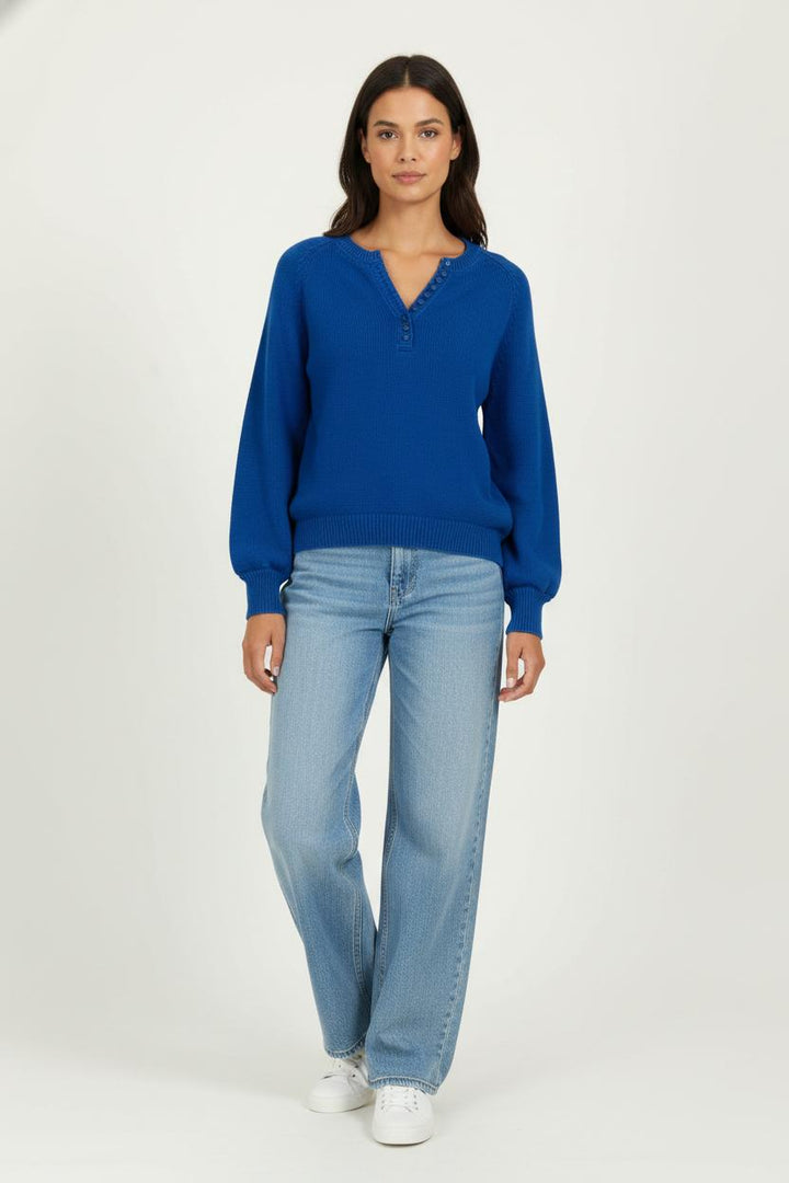 Pull Bleu - Taille M/38 de la marque Sézane | PARAD98215 - Vendu par Paradigme - Image 1