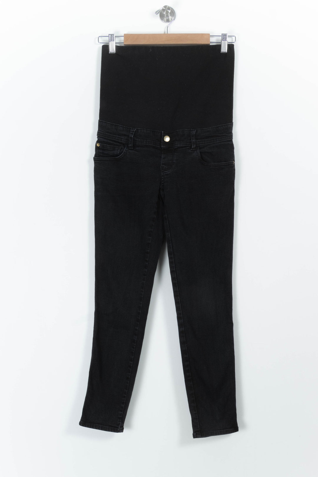 Jean De Grossesse Noir - Taille S/36 de la marque Sézane | PARAD98219 - Vendu par Paradigme - Image 2