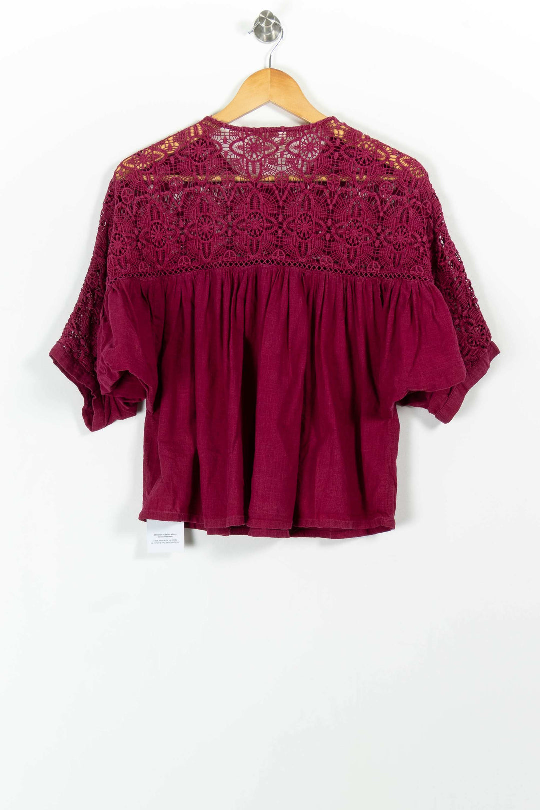 Blouse Rose - Taille M/38 de la marque Sézane | PARAD98221 - Vendu par Paradigme - Image 4
