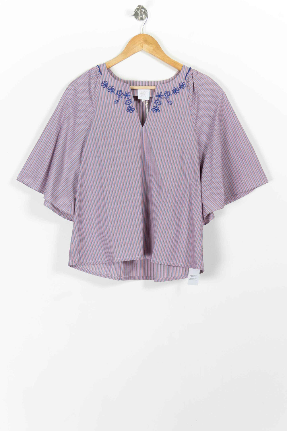 Blouse Rose et Bleu - Taille S/36 de la marque Karl Marc John | PARAD98226 - Vendu par Paradigme - Image 2