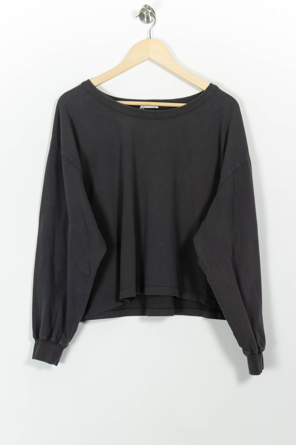 Sweatshirt Gris - Taille L/40 de la marque American Vintage | PARAD98227 - Vendu par Paradigme - Image 2