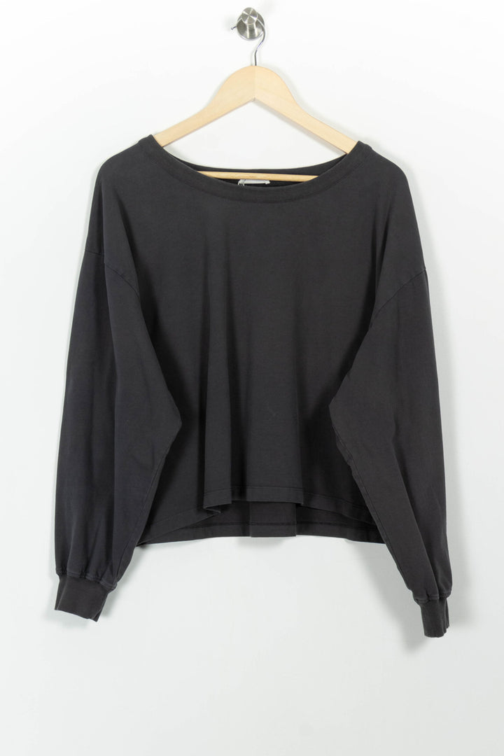 Sweatshirt Gris - Taille L/40 de la marque American Vintage | PARAD98227 - Vendu par Paradigme - Image 2