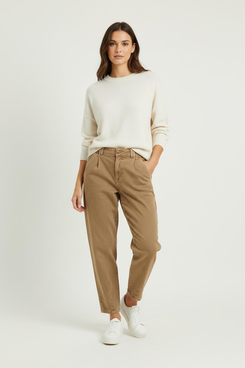 Pantalon Beige - Taille S/36 de la marque Sézane | PARAD98230 - Vendu par Paradigme - Image 1