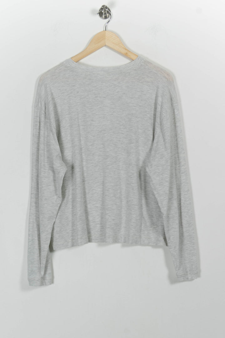 Sweatshirt Gris - Taille L/40 de la marque American Vintage | PARAD98231 - Vendu par Paradigme - Image 4
