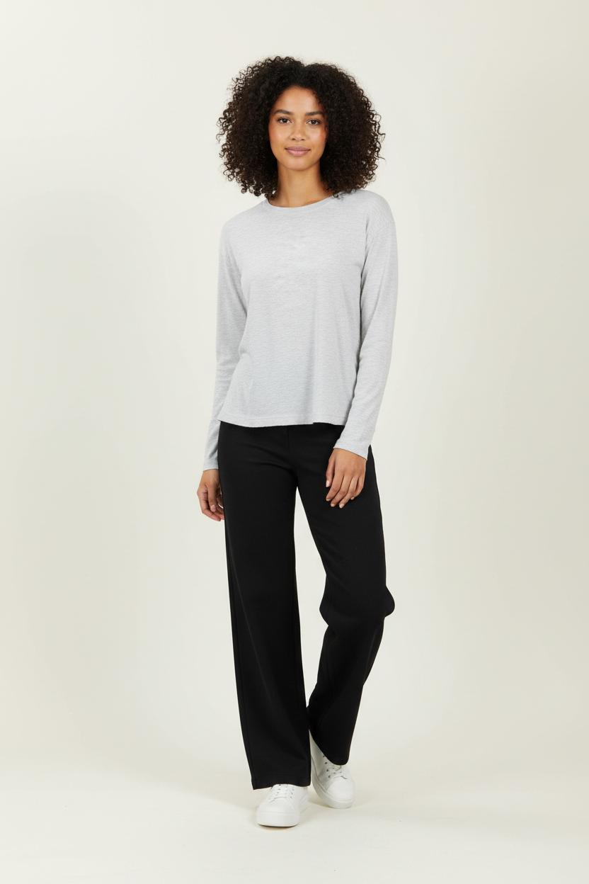 Sweatshirt Gris - Taille L/40 de la marque American Vintage | PARAD98231 - Vendu par Paradigme - Image 1