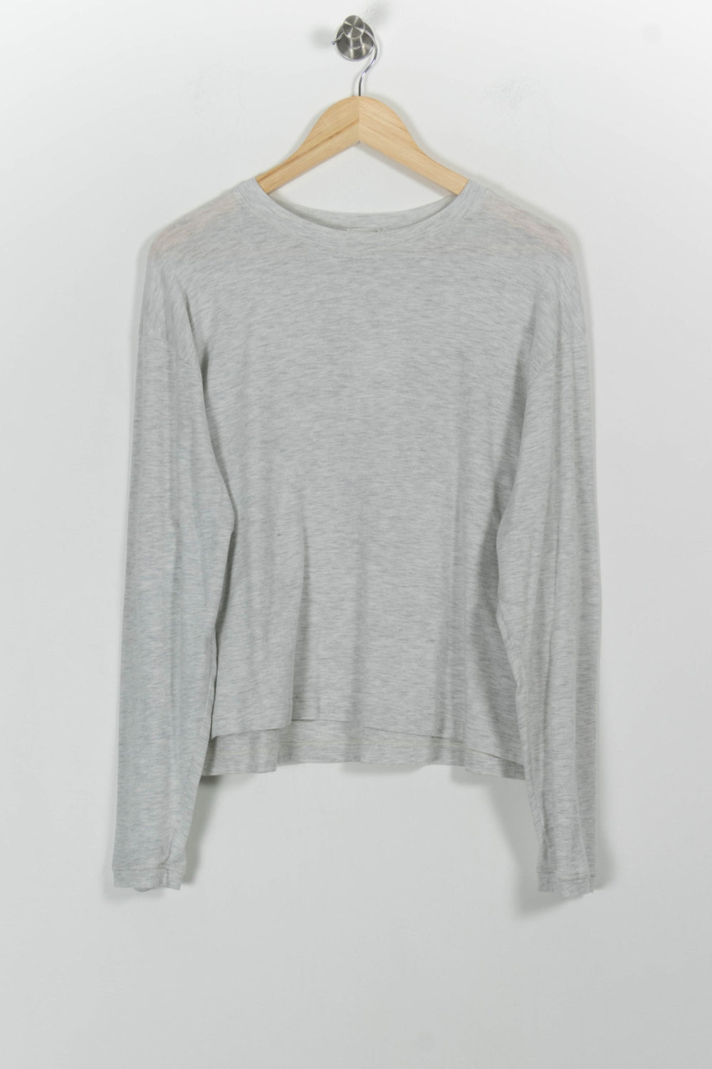 Sweatshirt Gris - Taille L/40 de la marque American Vintage | PARAD98231 - Vendu par Paradigme - Image 2