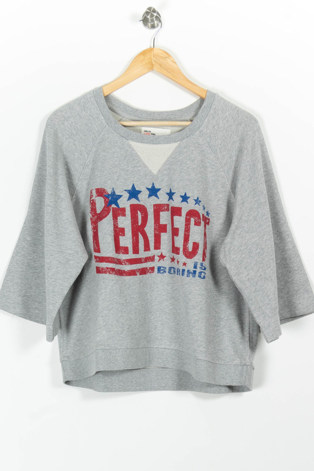 Sweat Gris - Taille L/40 de la marque Léon & Harper | PARAD98233 - Vendu par Paradigme - Image 2