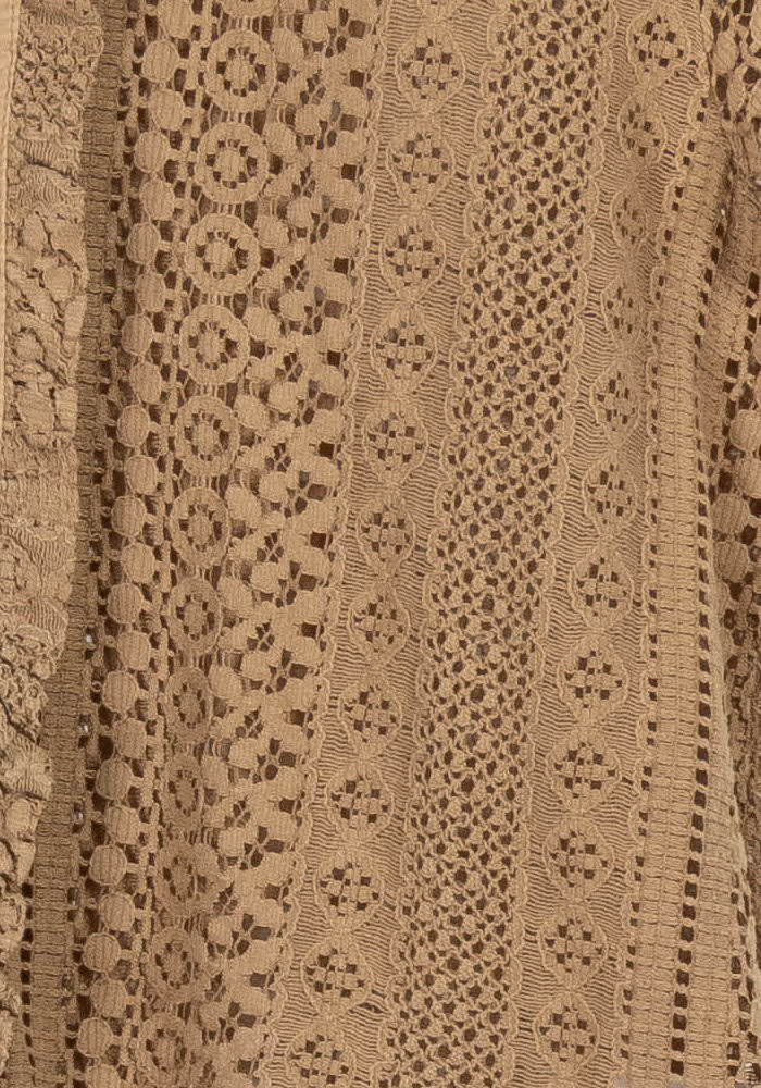Blouse Beige - Taille L/40 de la marque La Fée Maraboutée | PARAD98239 - Vendu par Paradigme - Image 3