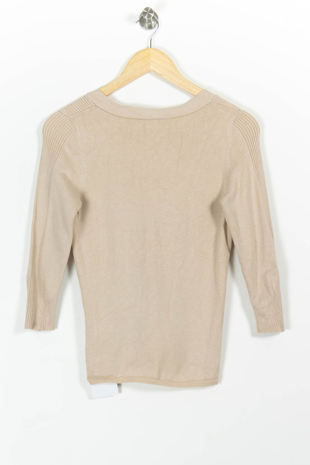 Cardigan Beige - Taille S/36 de la marque Maison 123 | PARAD98240 - Vendu par Paradigme - Image 4