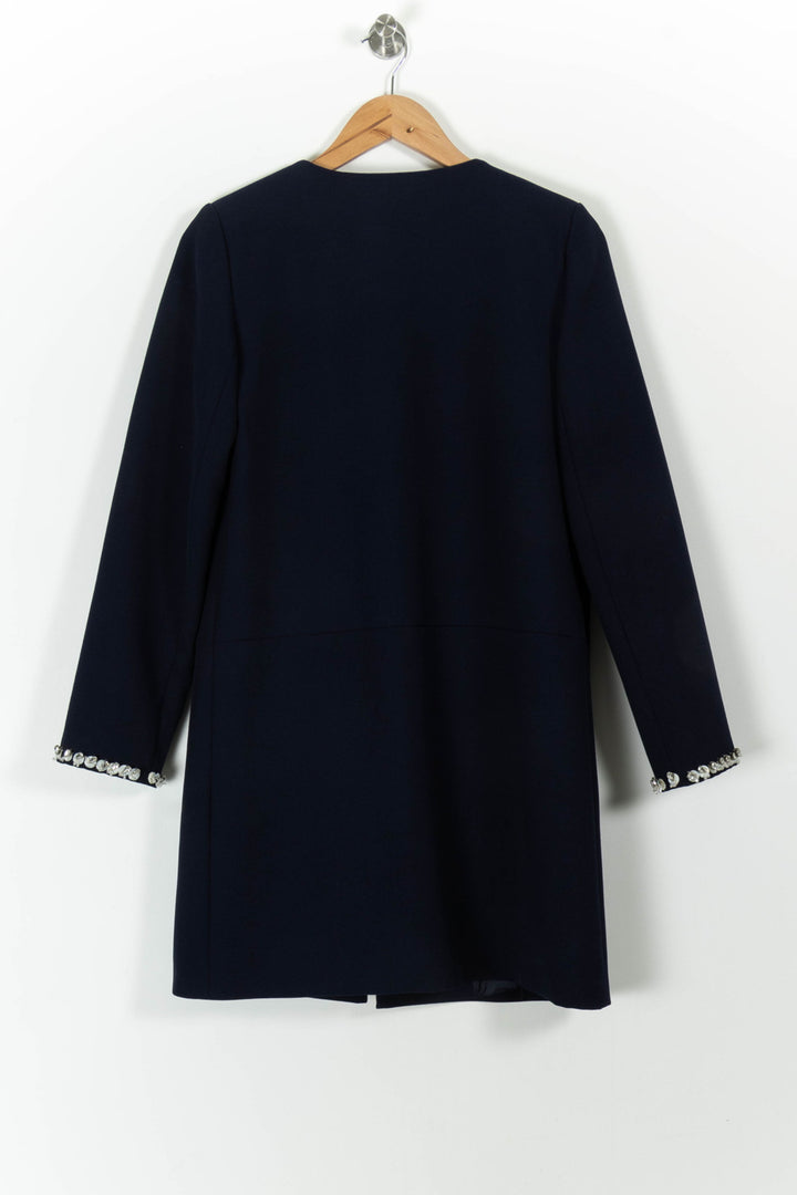 Manteau Bleu - Taille S/36 de la marque Tara Jarmon | PARAD98242 - Vendu par Paradigme - Image 4