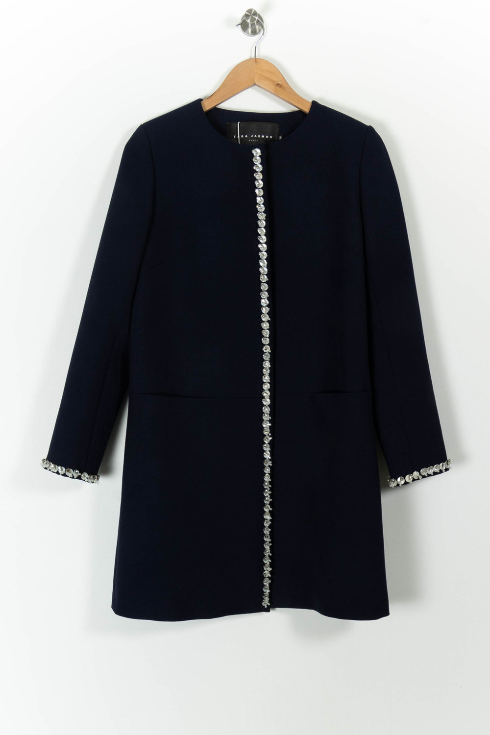 Manteau Bleu - Taille S/36 de la marque Tara Jarmon | PARAD98242 - Vendu par Paradigme - Image 2