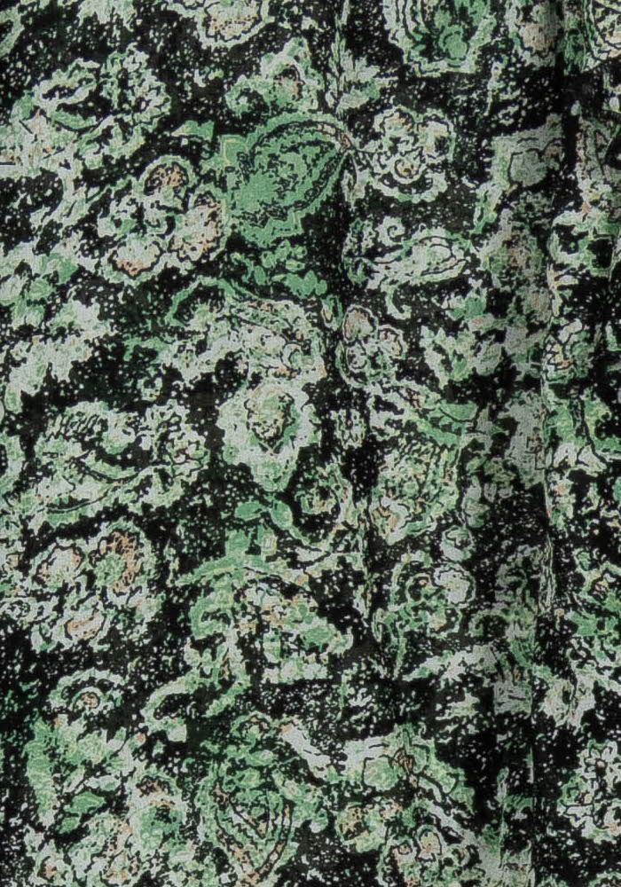 Blouse Verte et Noire - Taille L/40 de la marque Bérénice | PARAD98247 - Vendu par Paradigme - Image 3