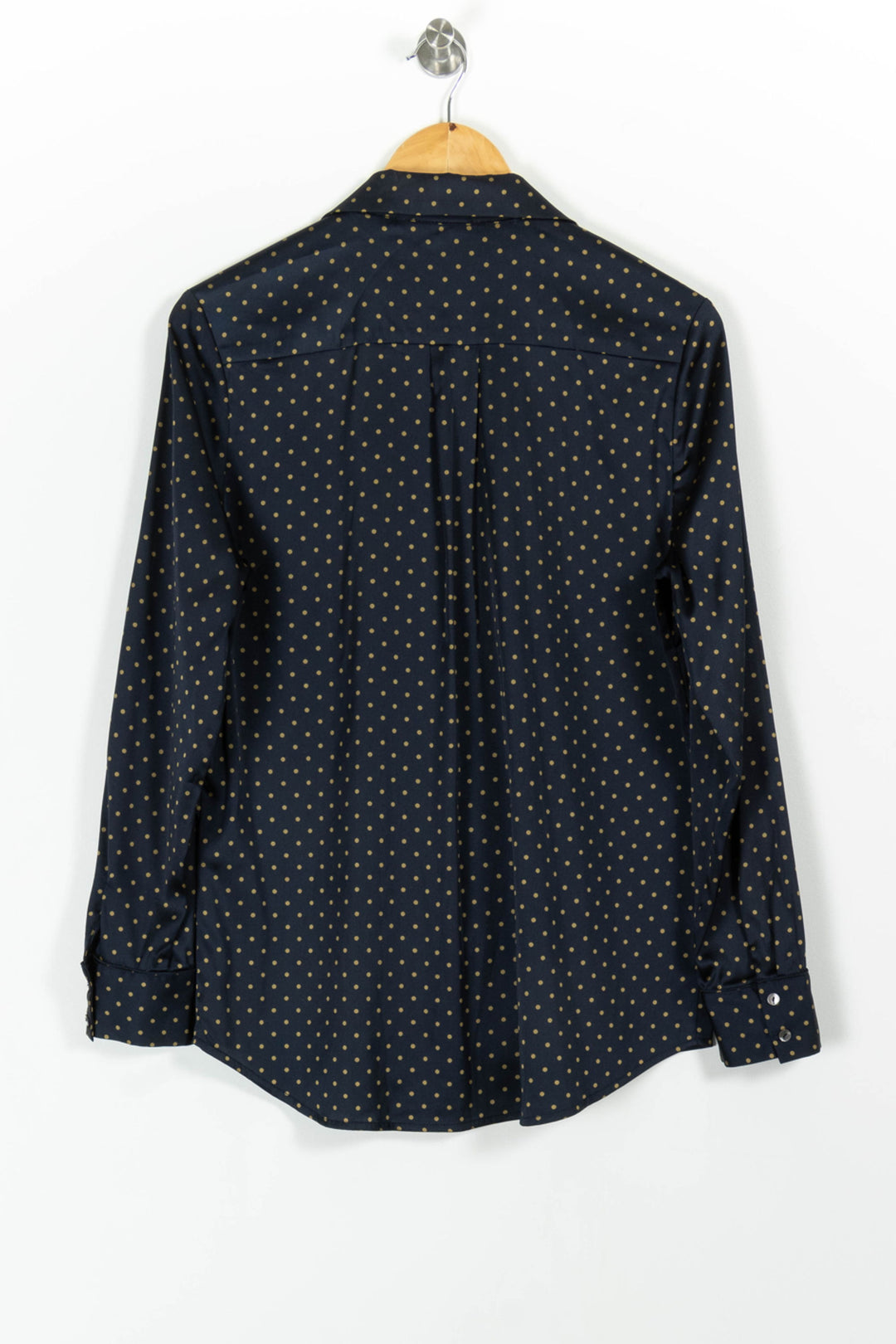 Chemise Bleue à Pois Jaunes - Taille M/38 de la marque Sud express | PARAD98248 - Vendu par Paradigme - Image 4