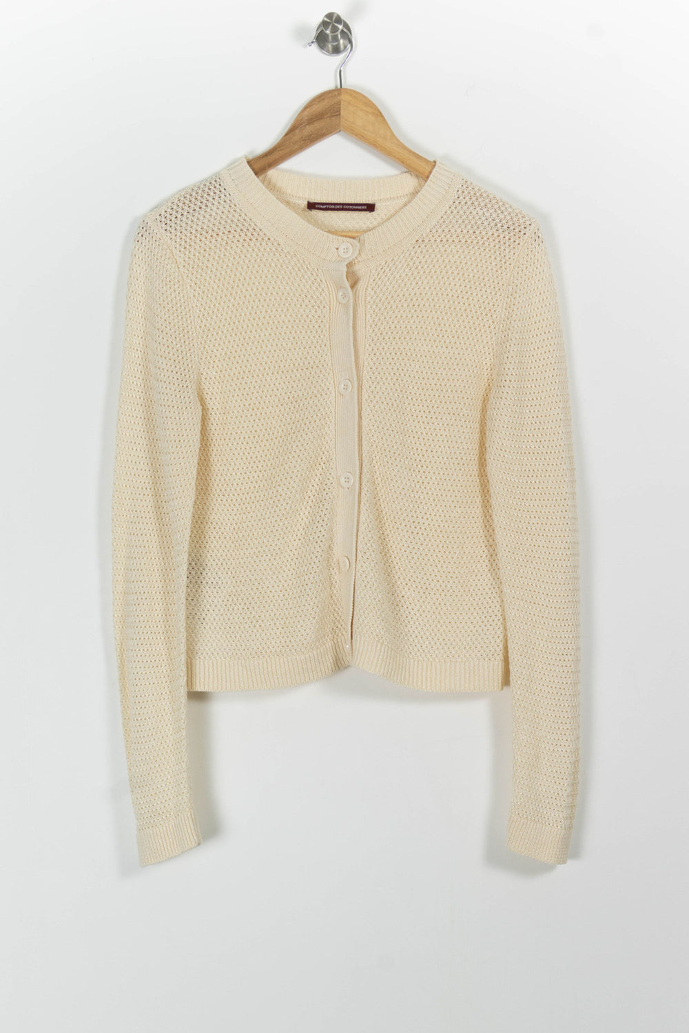 Cardigan Beige - Taille M/38 de la marque Comptoir des Cotonniers | PARAD98250 - Vendu par Paradigme - Image 2