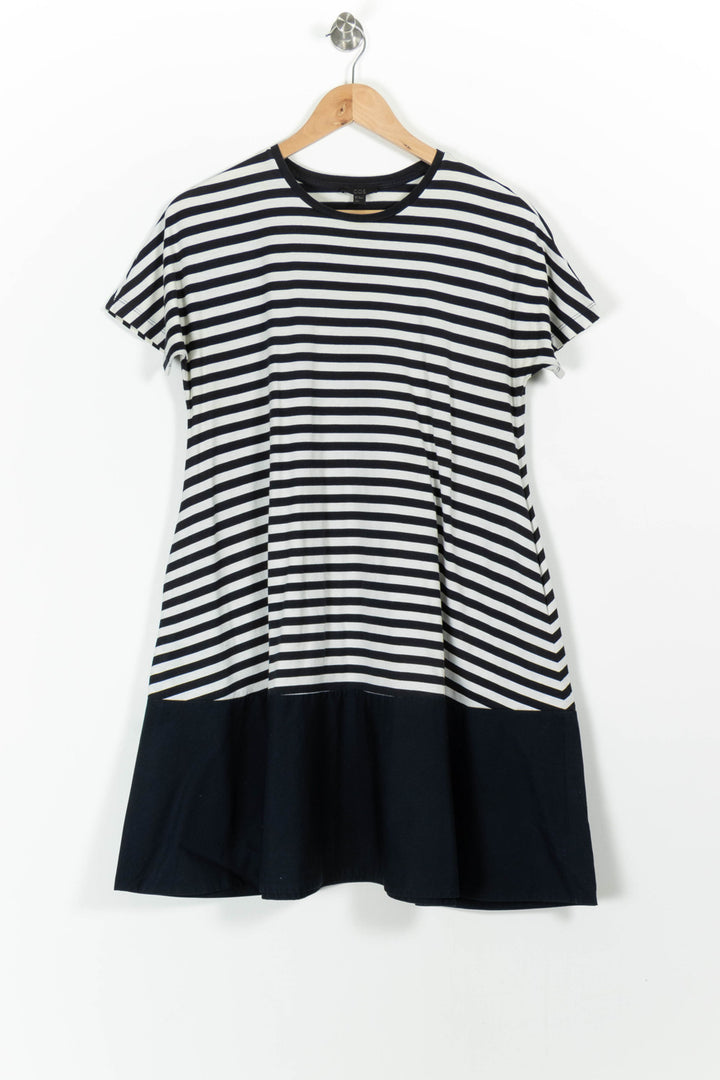 Robe Courte Rayée Noire et Blanche - Taille XS/34 de la marque COS | PARAD98252 - Vendu par Paradigme - Image 2