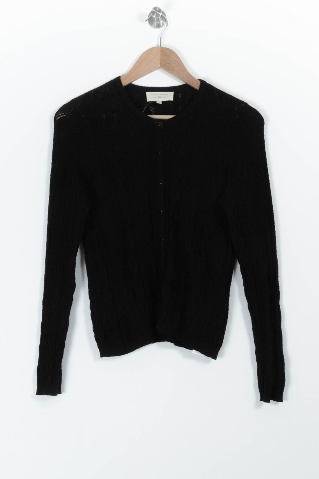 Cardigan Noir - Taille M/38 de la marque Sézane | PARAD98254 - Vendu par Paradigme - Image 2