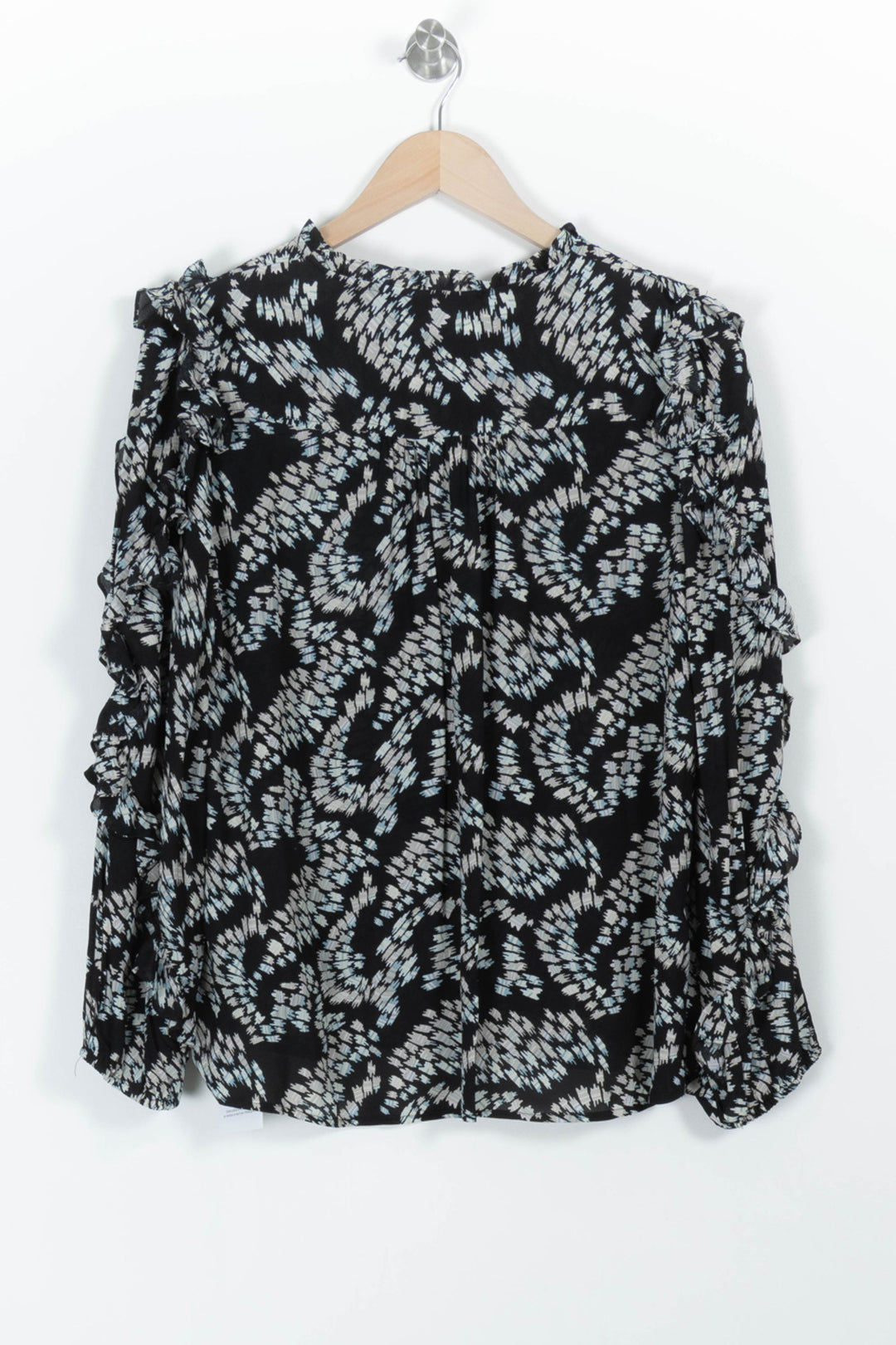 Blouse Noire et Blanche - Taille M/38 de la marque Bérénice | PARAD98257 - Vendu par Paradigme - Image 4