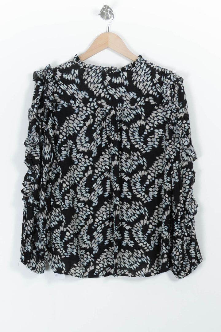 Blouse Noire et Blanche - Taille M/38 de la marque Bérénice | PARAD98257 - Vendu par Paradigme - Image 4