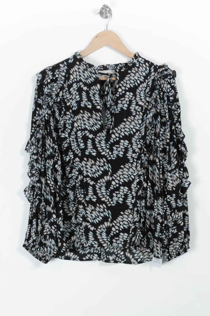 Blouse Noire et Blanche - Taille M/38 de la marque Bérénice | PARAD98257 - Vendu par Paradigme - Image 2