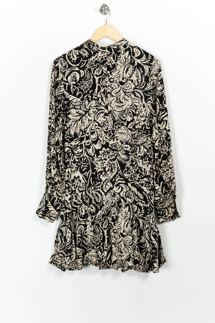 Robe Courte Noire et Beige - Taille XXL/44 de la marque Comptoir des Cotonniers | PARAD98258 - Vendu par Paradigme - Image 4