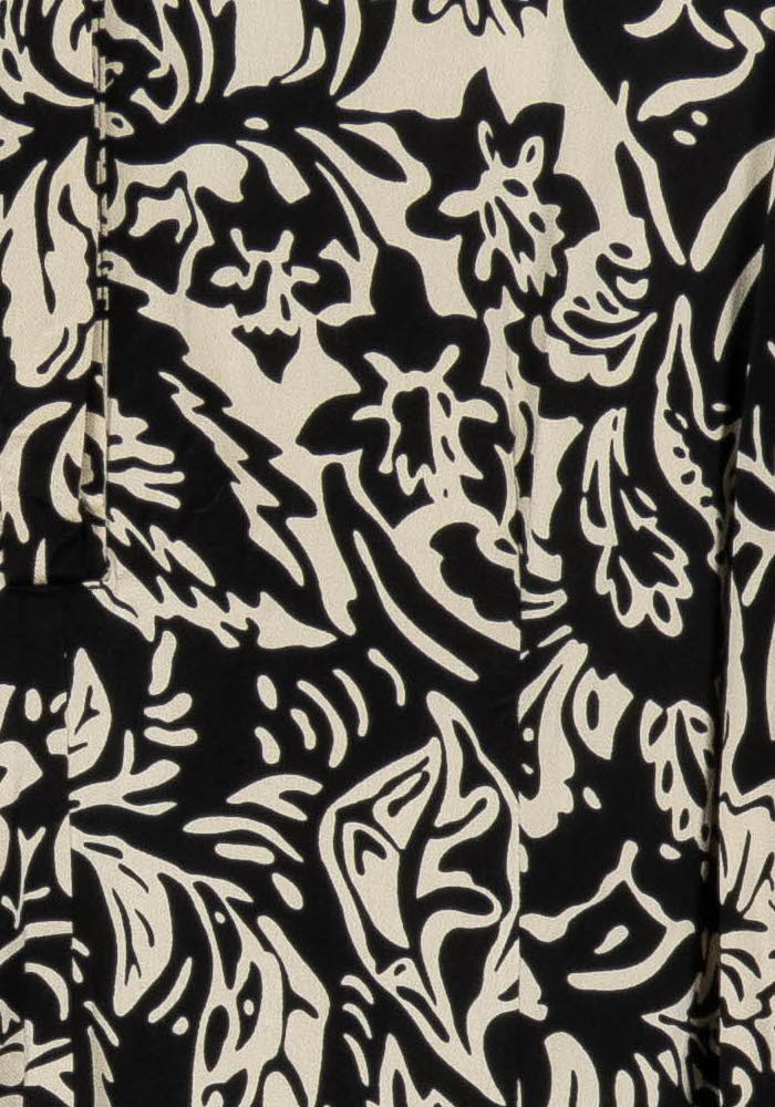 Robe Courte Noire et Beige - Taille XXL/44 de la marque Comptoir des Cotonniers | PARAD98258 - Vendu par Paradigme - Image 3