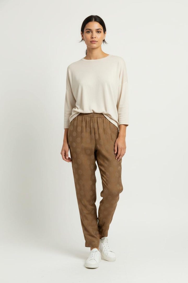 Pantalon Marron - Taille S/36 de la marque American Vintage | PARAD98266 - Vendu par Paradigme - Image 1