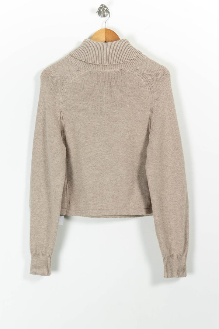 Pull Col Roulé Beige - Taille S/36 de la marque ba&sh | PARAD98274 - Vendu par Paradigme - Image 4