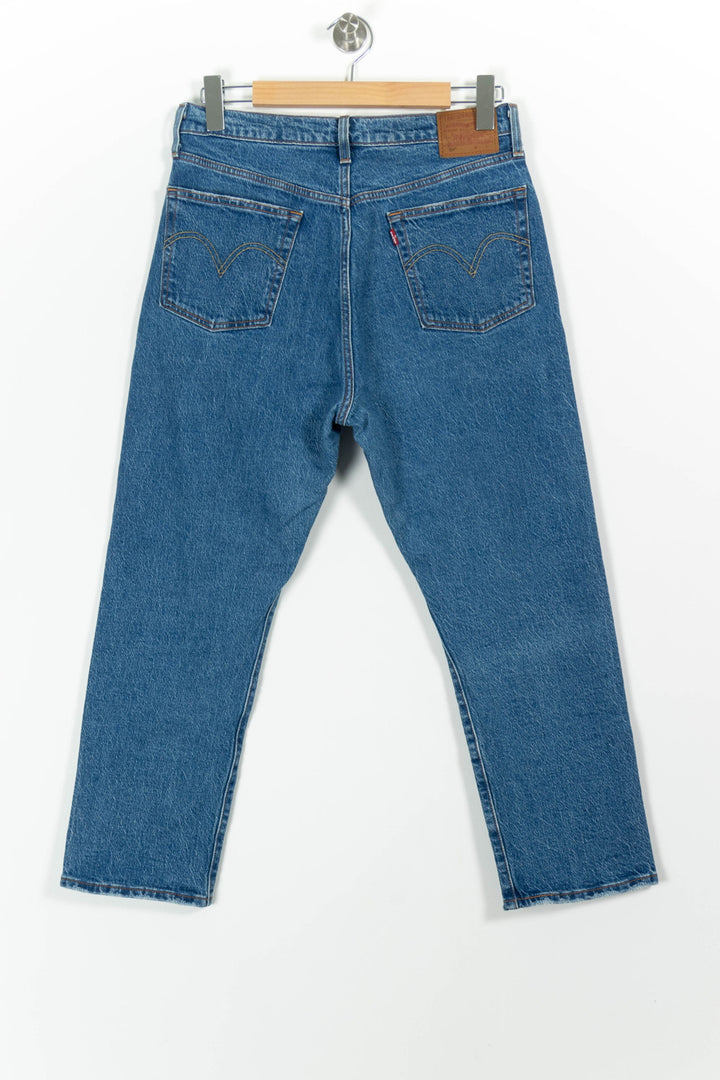 Jean Droit Bleu - Taille L/40 de la marque Levi's | PARAD98276 - Vendu par Paradigme - Image 4