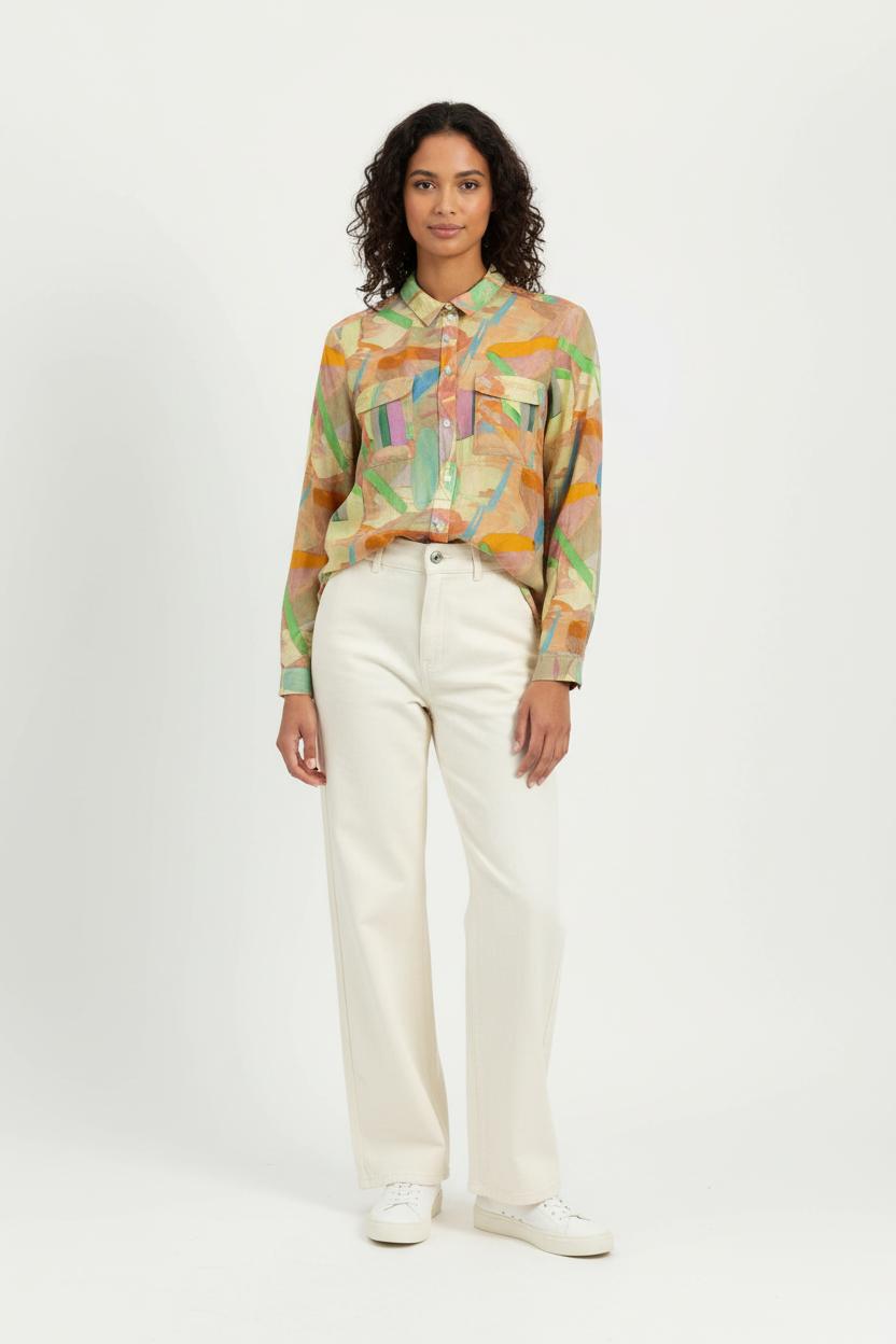 Chemise Multicolore - Taille M/38 de la marque Sézane | PARAD98279 - Vendu par Paradigme - Image 1