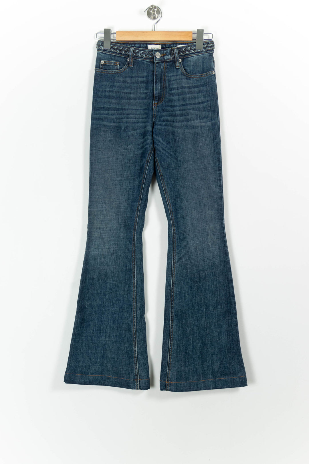 Jean Évasé Bleu - Taille S/36 de la marque Bérénice | PARAD98284 - Vendu par Paradigme - Image 2