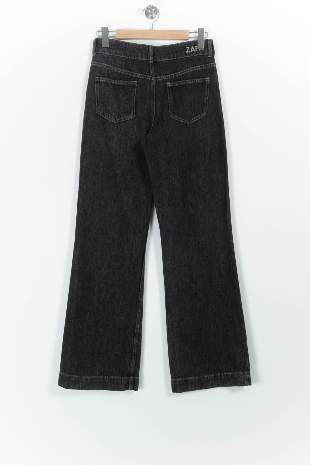 Jean Large Noir - Taille S/36 de la marque ZAPA | PARAD98287 - Vendu par Paradigme - Image 4