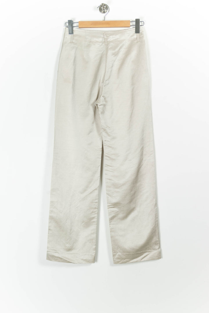 Pantalon Large Beige - Taille S/36 de la marque Diega | PARAD98294 - Vendu par Paradigme - Image 4