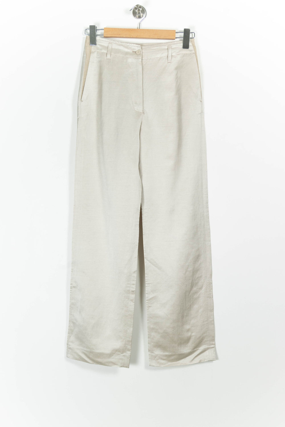 Pantalon Large Beige - Taille S/36 de la marque Diega | PARAD98294 - Vendu par Paradigme - Image 2
